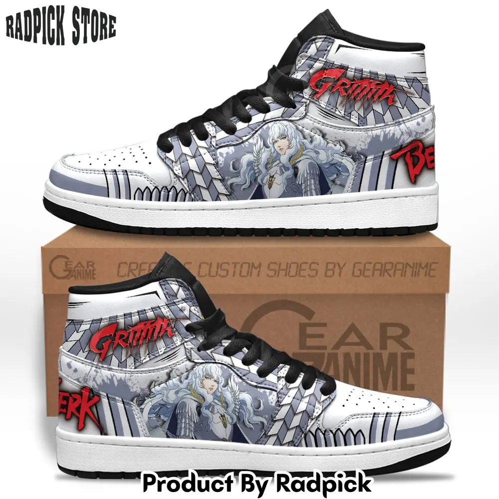 Griffith air jordan high top sneakers anime  rp0243928